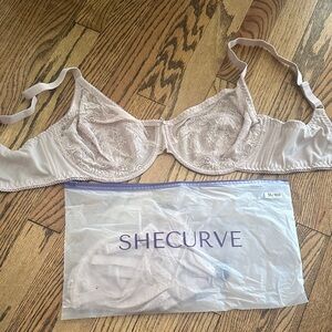 Shecurve 2 Women's Lace Bras - Cream